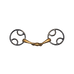 Jump'In - 3-ring dubbel gebroken bit | - Ohlala