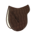 Equithème - Tapis de selle Hunter chocolat