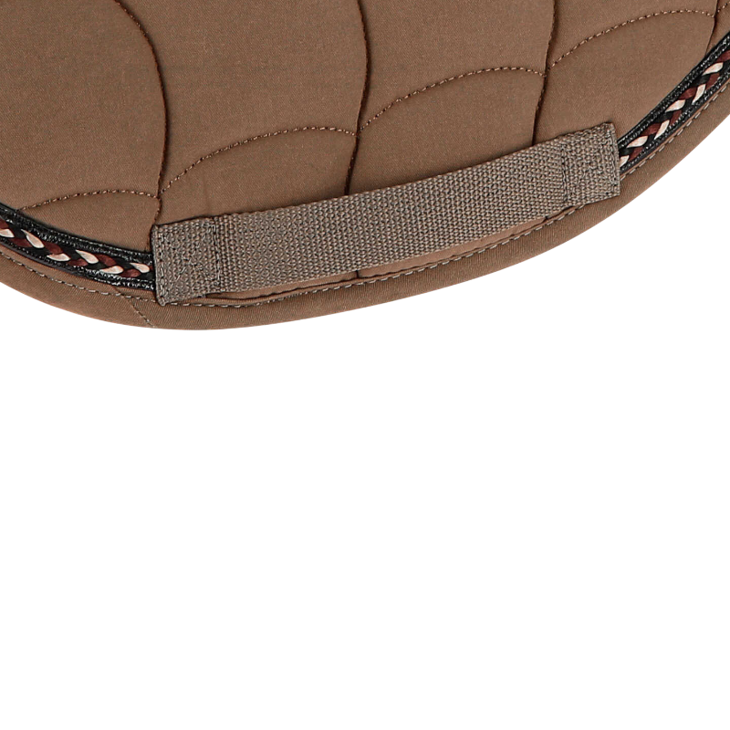 Equithème - Tapis de selle Hunter camel