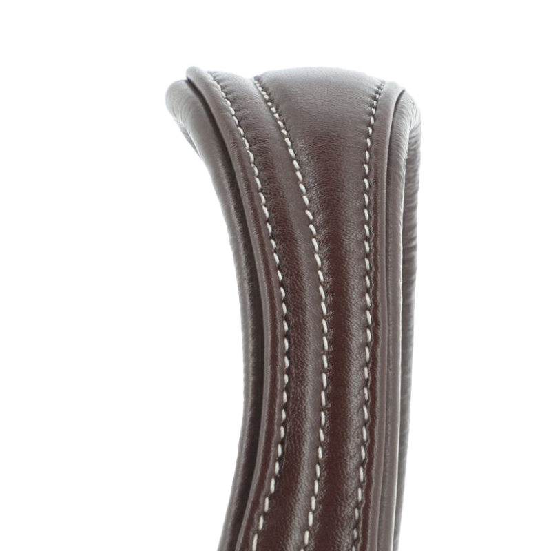 Eric Thomas - Têtière "PRO" soft havane | - Ohlala