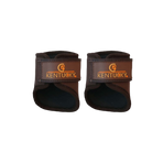 Kentucky Horsewear - Protège-boulets Short 3D Spacer marron | - Ohlala