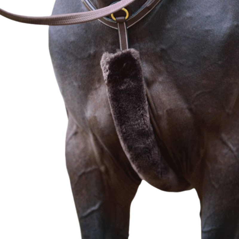 Kentucky Horsewear - Fourreau de collier de chasse marron | - Ohlala