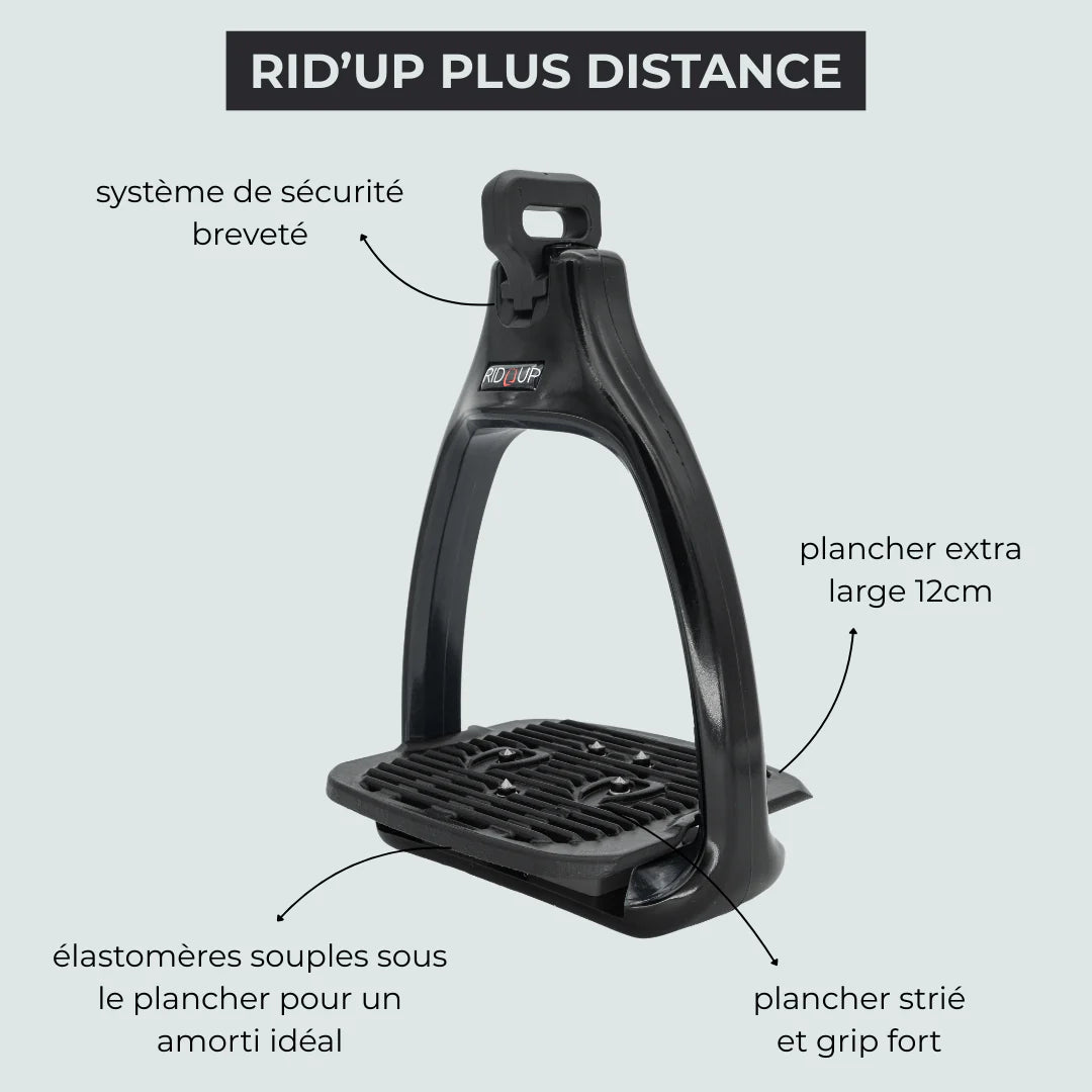 Rid'Up - Veiligheidsbeugels Plus Distance Bleu France