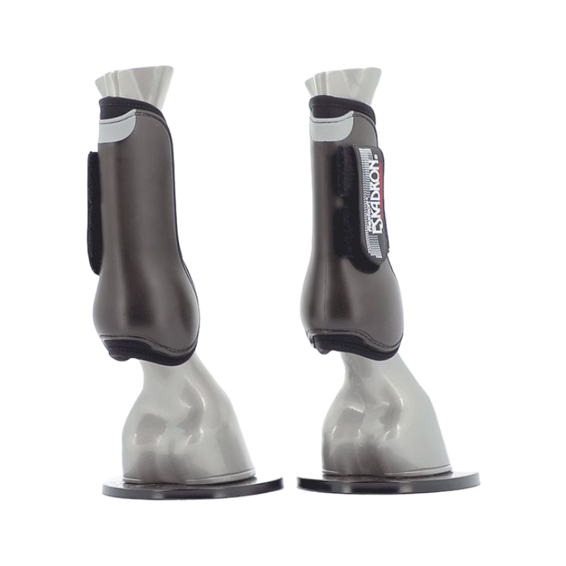 Eskadron - Guêtres ouvertes Flexisoft marron x2 | - Ohlala