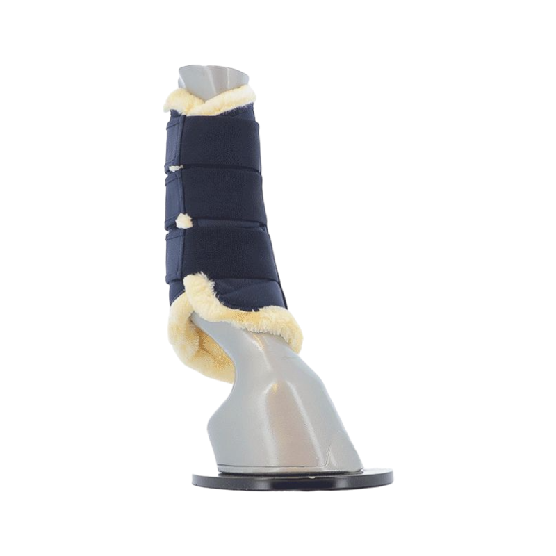 Eskadron - Guêtres fermées mouton marine x2 | - Ohlala