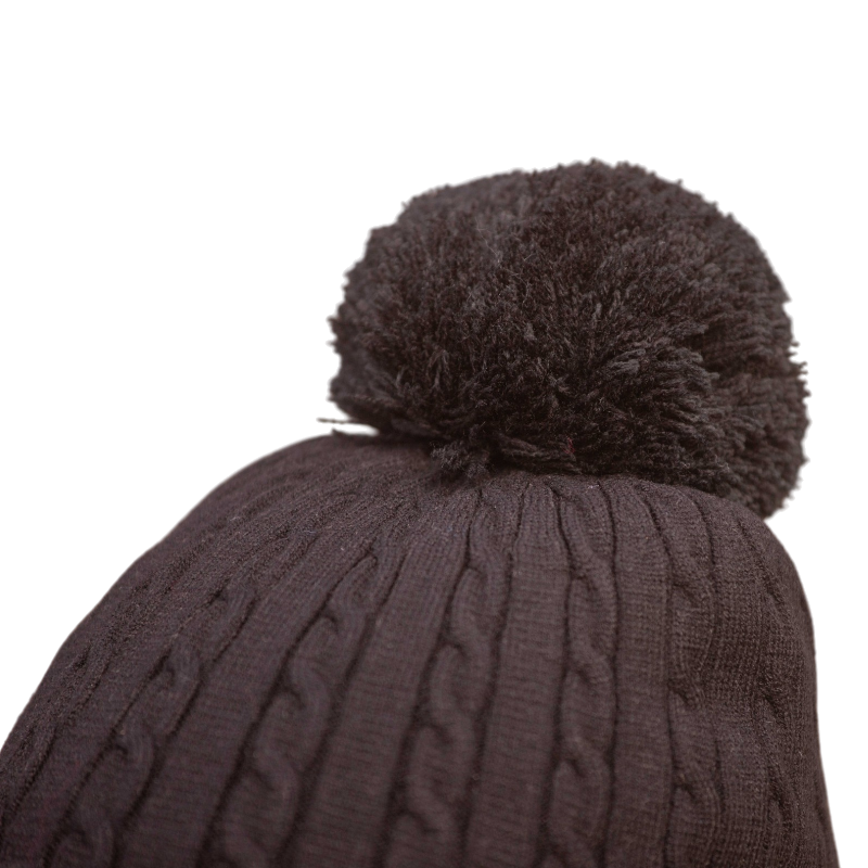 Pénélope - Bonnet femme Virgie noir