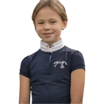 Eden by Pénélope - Kinder polo korte mouwen Madrid marine | - Ohlala