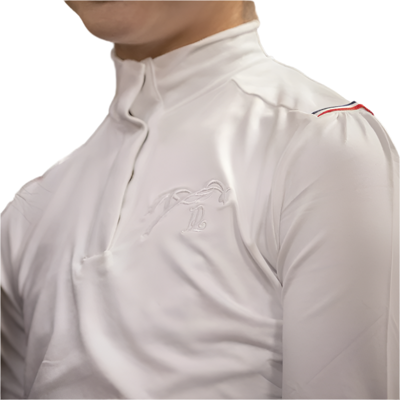 Eden by Pénélope - Polo enfant Bruges blanc | - Ohlala