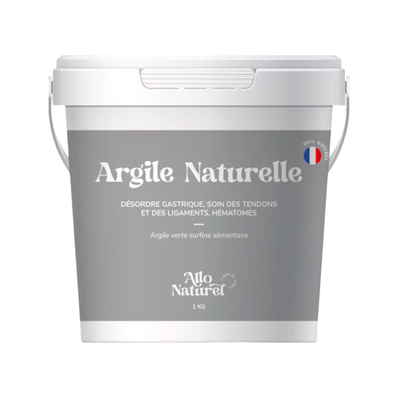 Allo Naturel - Complément alimentaire désordre digestif et soin externe Argile naturelle