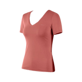 Animo Italia - T-shirt manches courtes Femont femme rose | - Ohlala