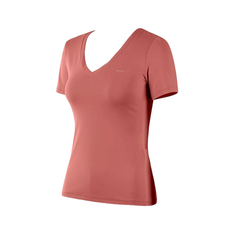 Animo Italia - T-shirt manches courtes Femont femme rose | - Ohlala