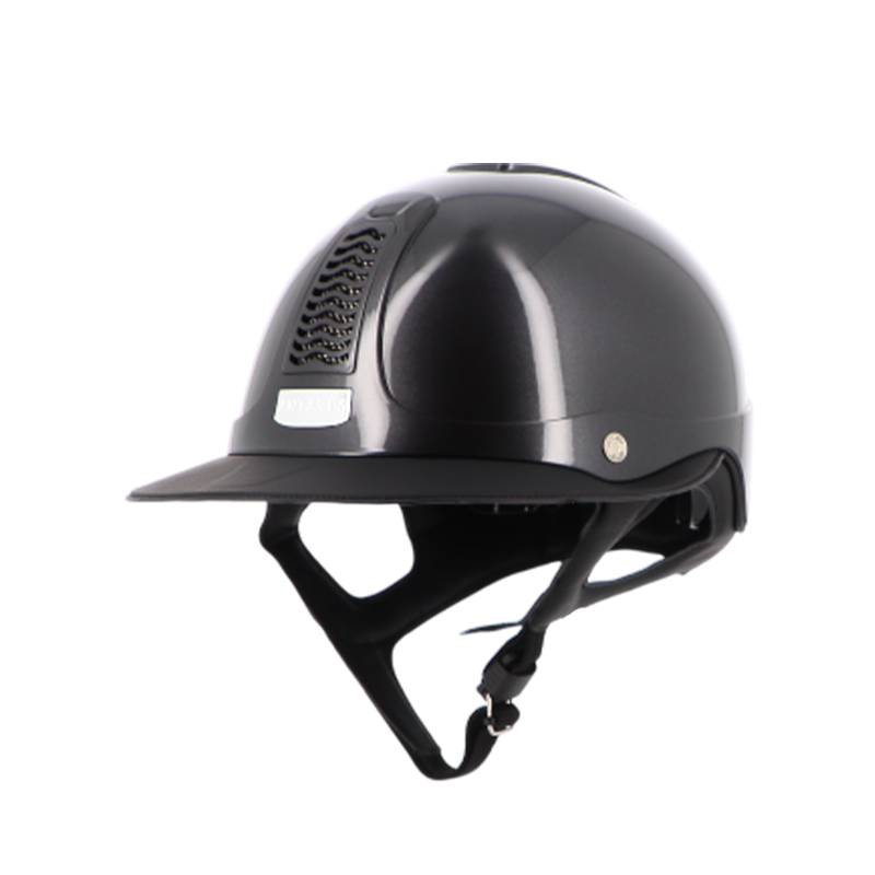 Antarès Sellier - Casque d'équitation Précision Premium visière éclipse gris | - Ohlala