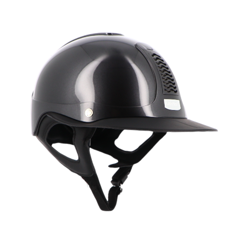 Antarès Sellier - Casque d'équitation Précision Premium visière éclipse gris | - Ohlala