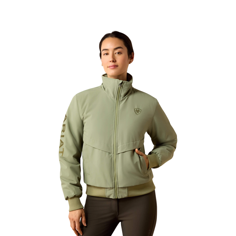 Ariat - Blouson matelassé femme Stable 2.0 oil green