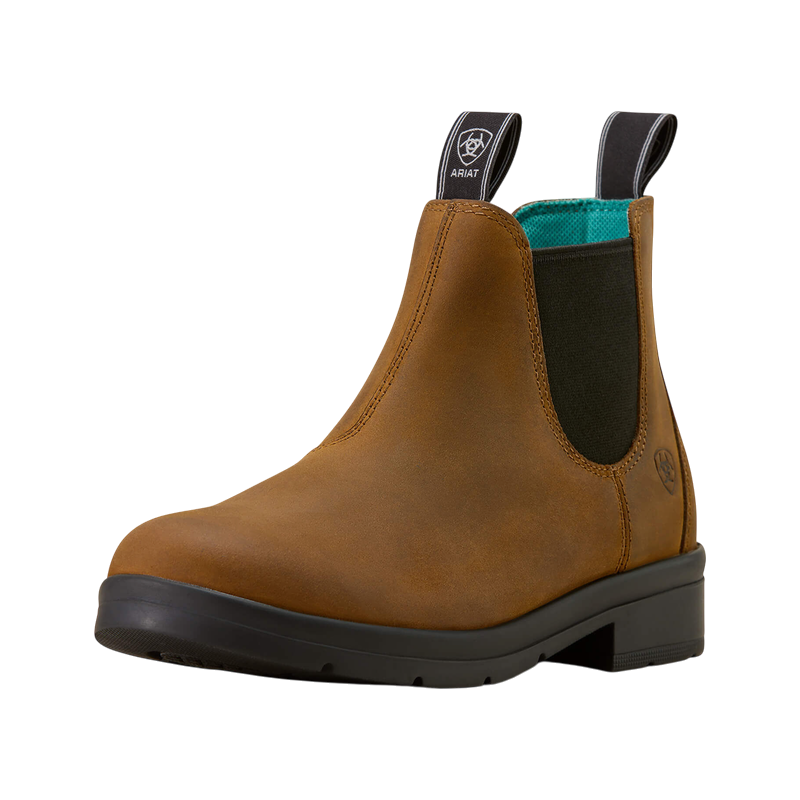 Ariat - Boots d'équitation enfant Chelsea Whitby chocolate