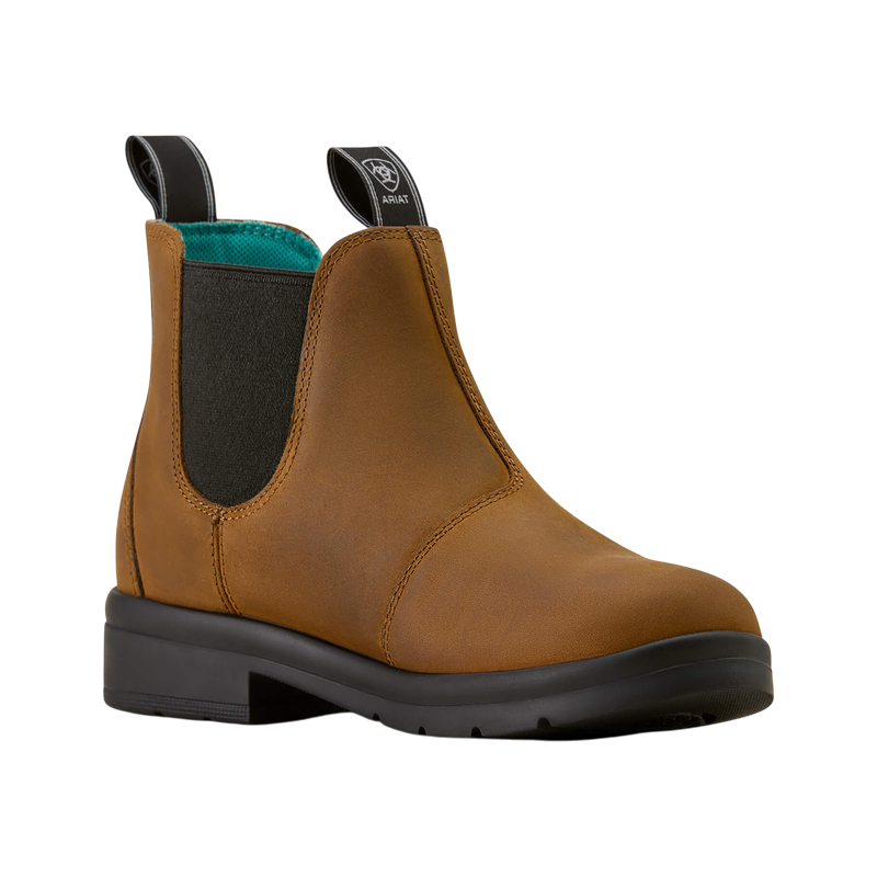 Ariat - Boots d'équitation enfant Chelsea Whitby chocolate