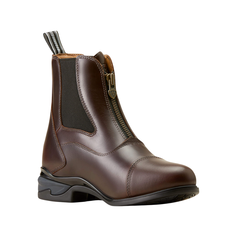 Ariat - Boots d'équitation femme Devon Zip waxed chocolate