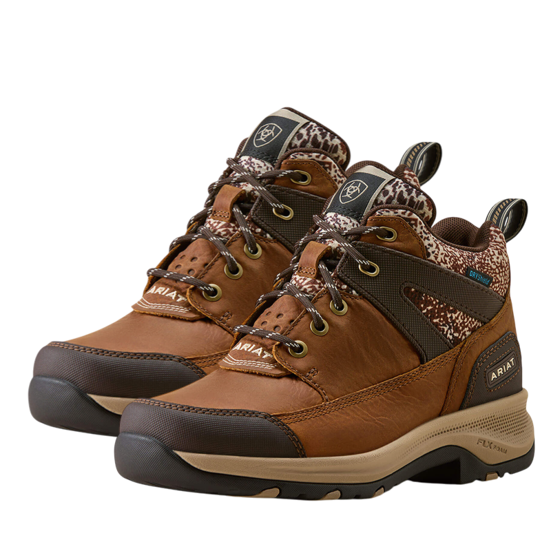 Boots imperméables femme Terrain Trek natural tan - Ariat