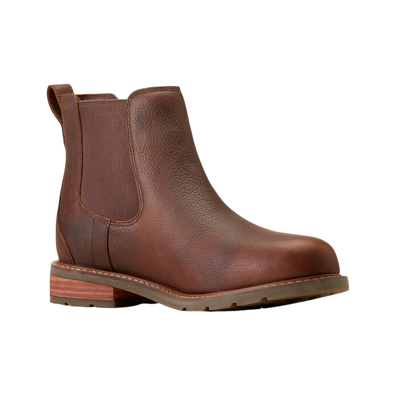 Ariat - Boots imperméables homme Chelsea Wexford dark brown