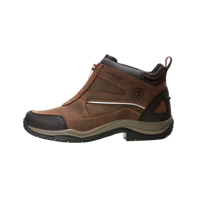 Ariat - Boots imperméables homme Telluride Zip copper
