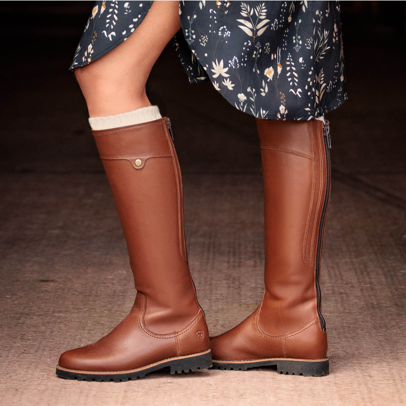 Ariat - Bottes imperméables femme Arlington coffee bean medium