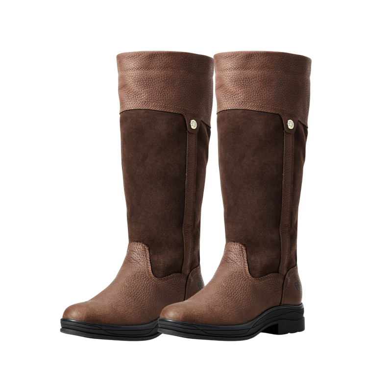 Ariat - Bottes imperméables femme Windermere II marron regular