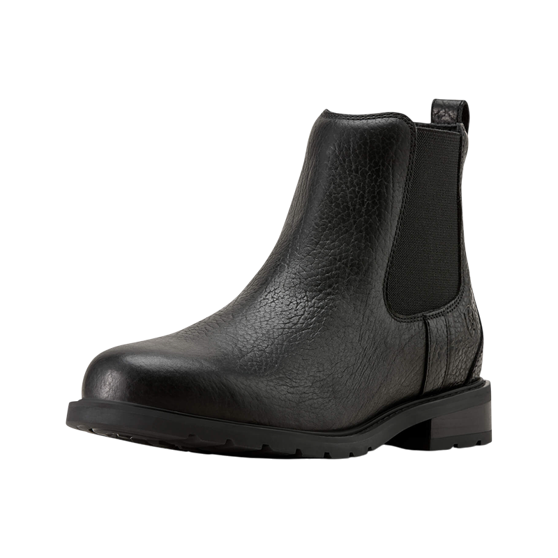 Ariat - Bottines en cuir homme Wexford black bison