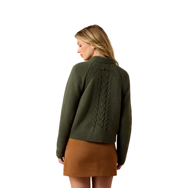 Ariat - Cardigan femme Brackenwood thyme