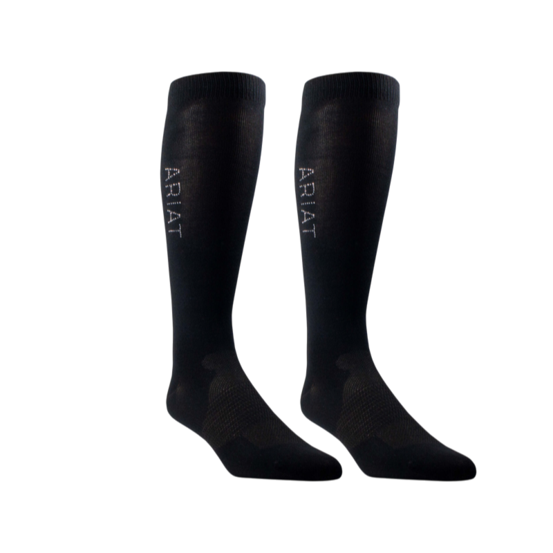 Ariat - Chaussettes d'équitation unisexe AriatTEK Radiant noir