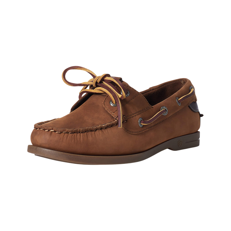 Ariat - Chaussures bateau femme Antigua walnut