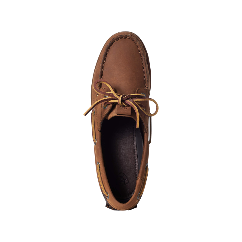 Ariat - Chaussures bateau femme Antigua walnut
