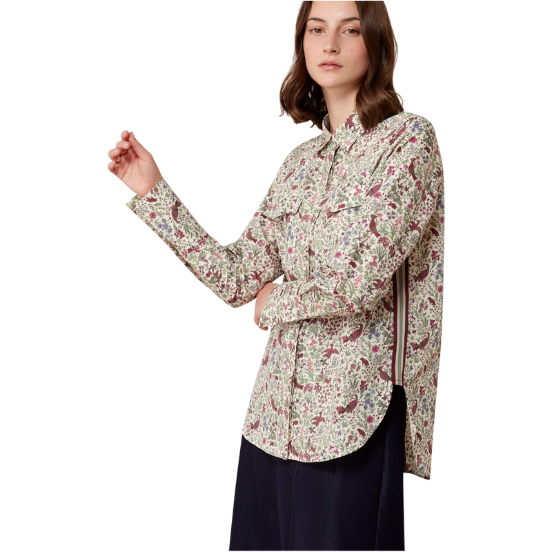 Ariat - Chemise manches longues femme Wolseley bird print