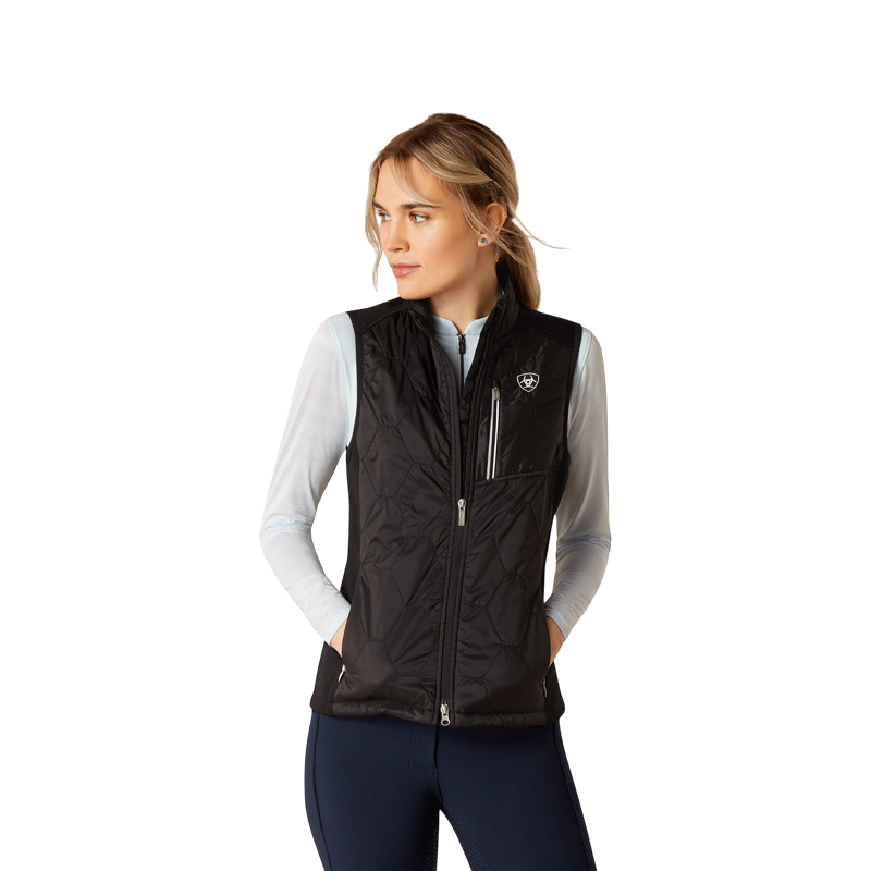 Ariat - Doudoune sans manches femme Fusion noir