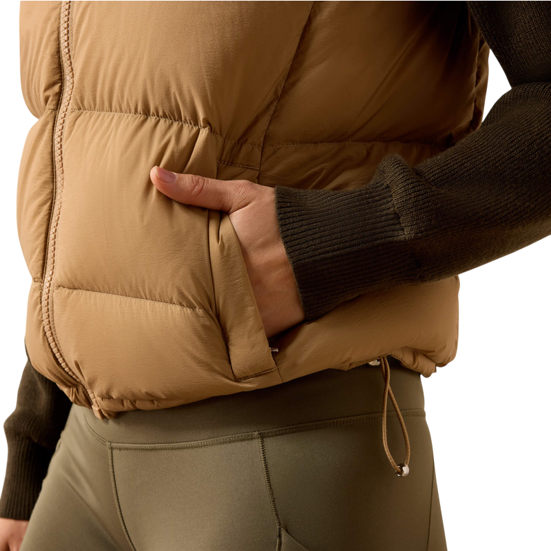 Ariat - Doudoune sans manches femme UltraPuff Down tiger's eye