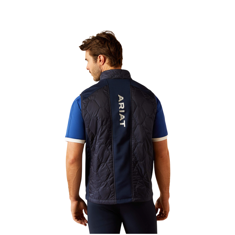 Ariat - Doudoune sans manches homme Fusion navyt
