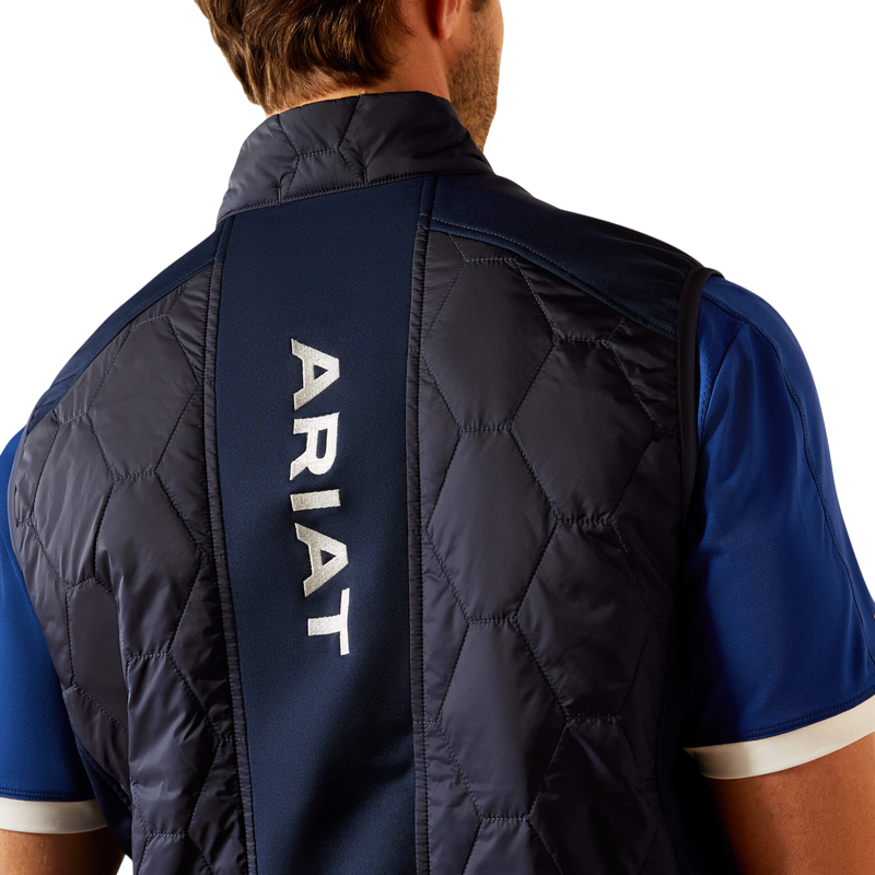 Ariat - Doudoune sans manches homme Fusion navyt