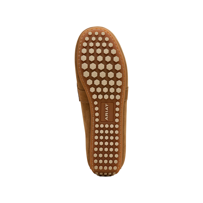 Ariat - Mocassins femme Solene caramel suede
