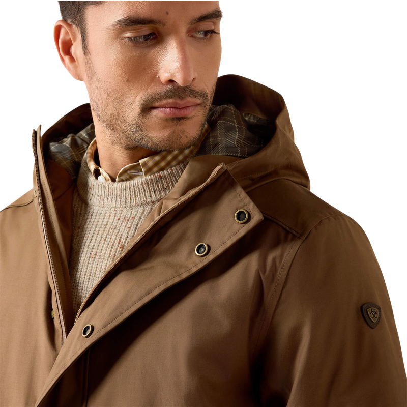 Ariat - Parka homme Barrowmere malt