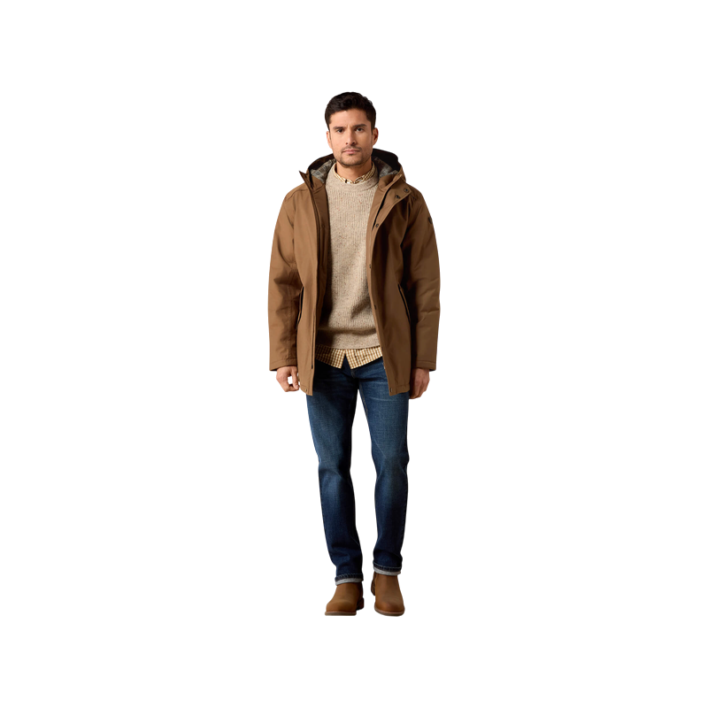 Ariat - Parka homme Barrowmere malt