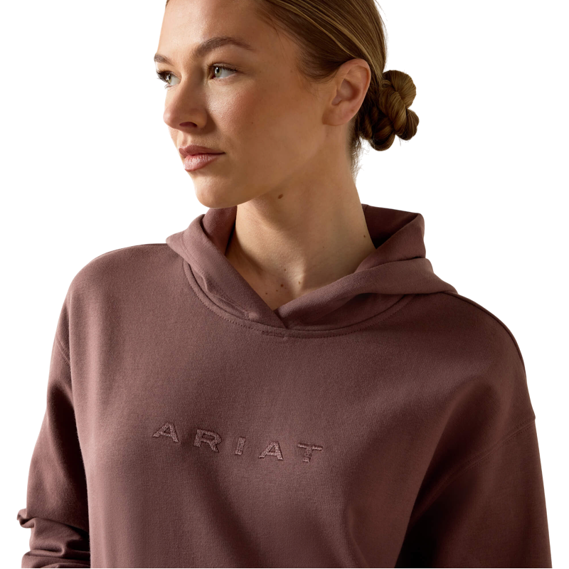 Sweat à capuche femme Martine peppercorn - Ariat