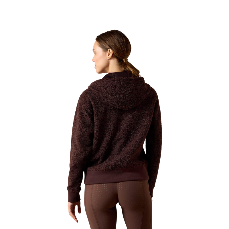 Ariat - Sweat à capuche femme Orinda chocolate plum