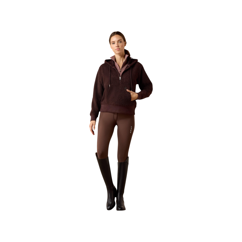 Ariat - Sweat à capuche femme Orinda chocolate plum