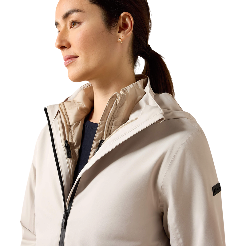 Ariat - Veste imperméable 3-en-1 femme Troika chateau grey