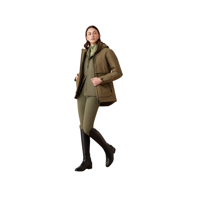 Ariat - Veste imperméable femme Outer Banks kalamata