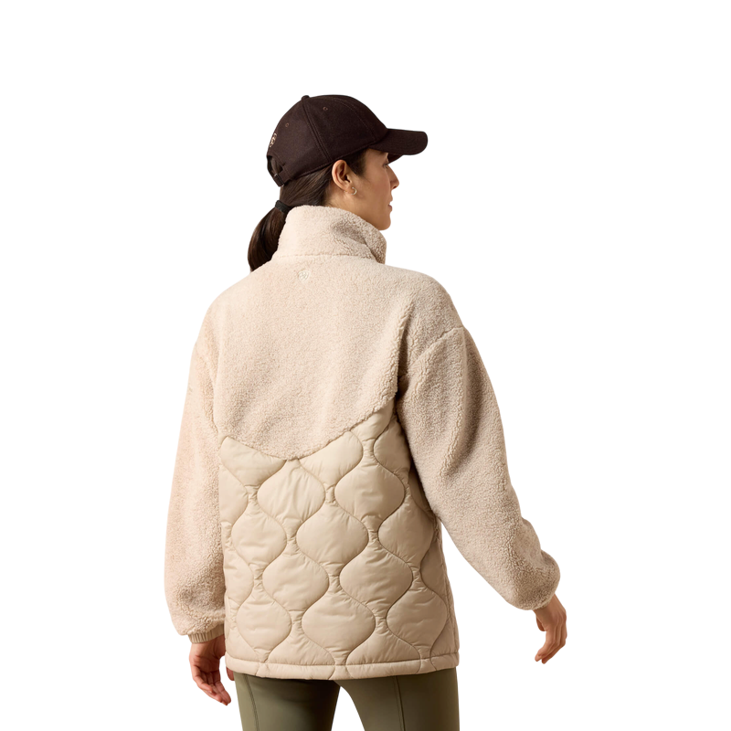 Ariat - Veste matelassée femme Sherpuff chateau grey