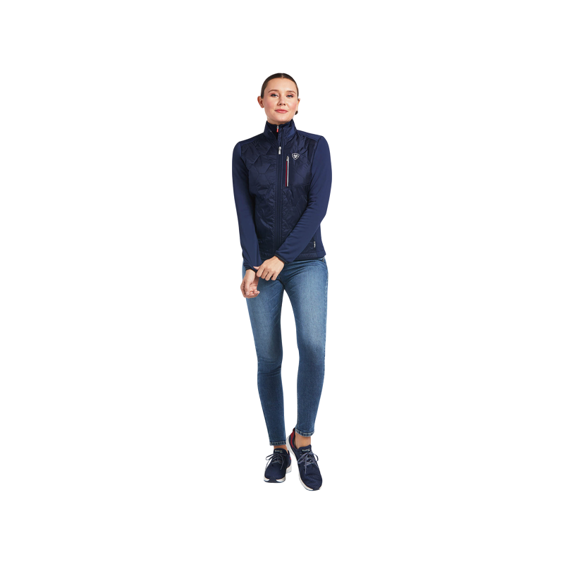 Ariat - Veste technique femme Fusion navyt