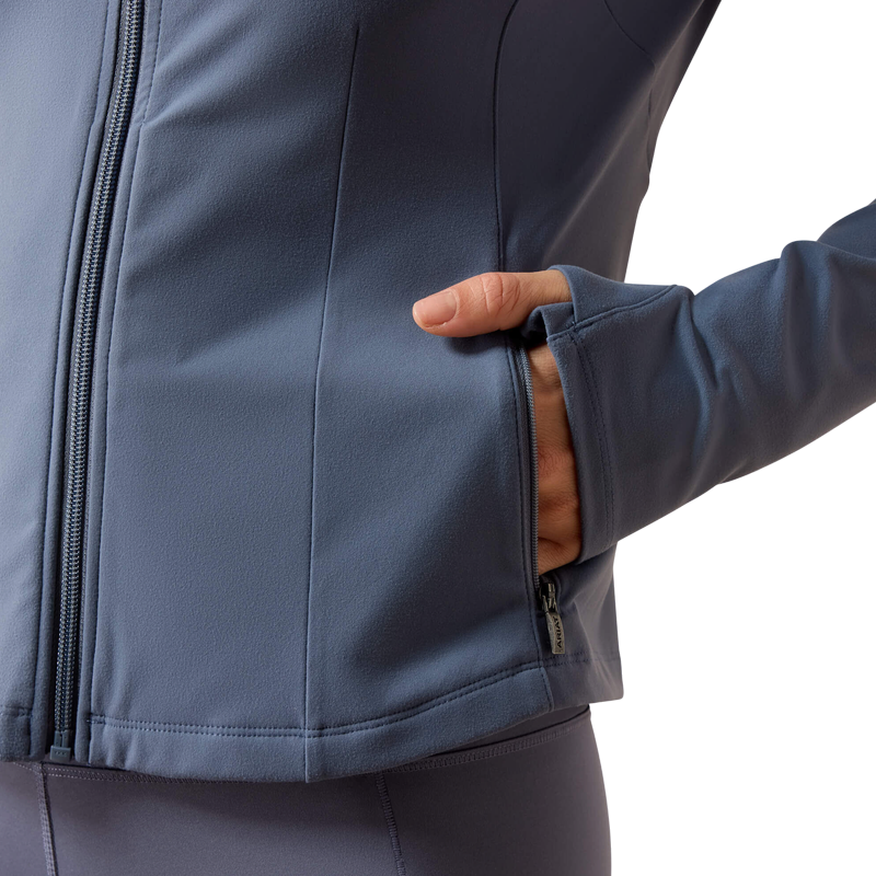 Ariat - Veste zippée femme SolVeil grisaille