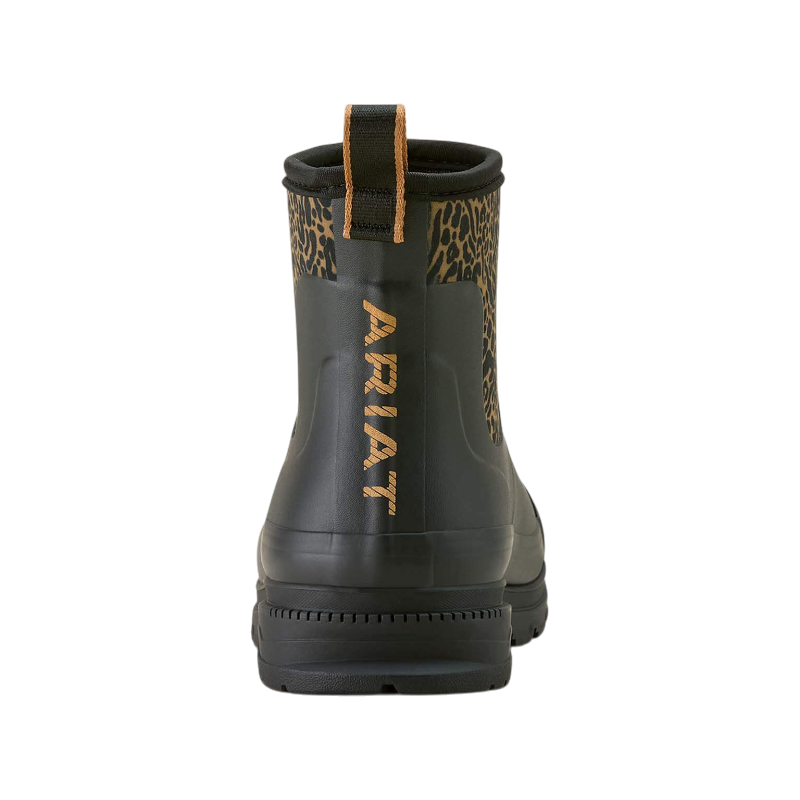 Boots de pluie femme Kelmarsh noir/ ocelot print - Ariat