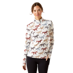 Ariat - Dames baselayer lange mouwen Lowell painted ponies print | - Ohlala