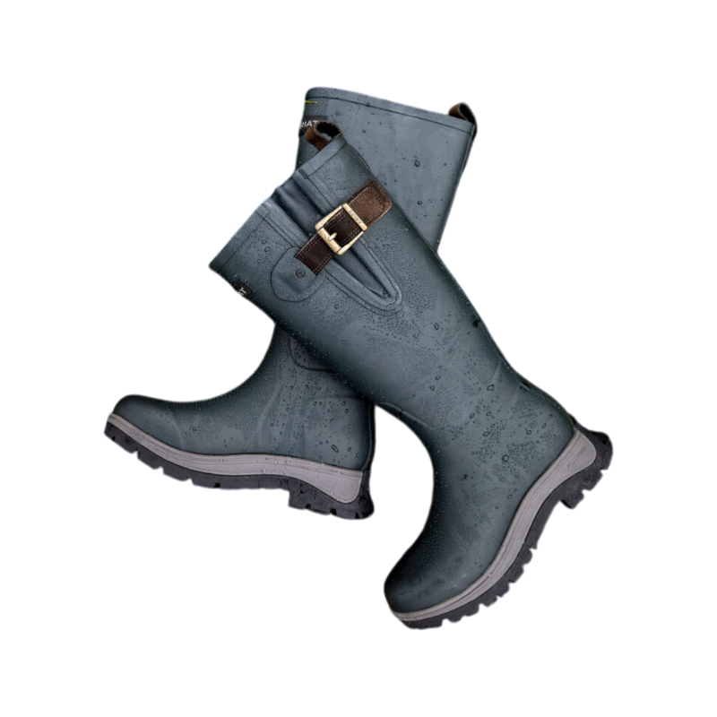 Ariat - Damesregenlaars Woodstock deep navy | - Ohlala